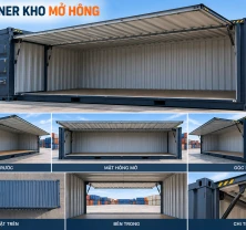 Container kho mở hông