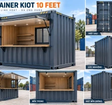 Container kiot 10 feet