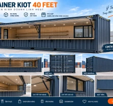 Container kiot 40 feet