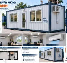 Container văn phòng máy lạnh  