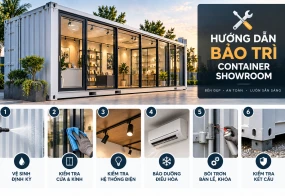 Hướng Dẫn Bảo Trì Container Showroom