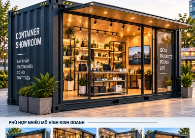 Cho thuê Container showroom